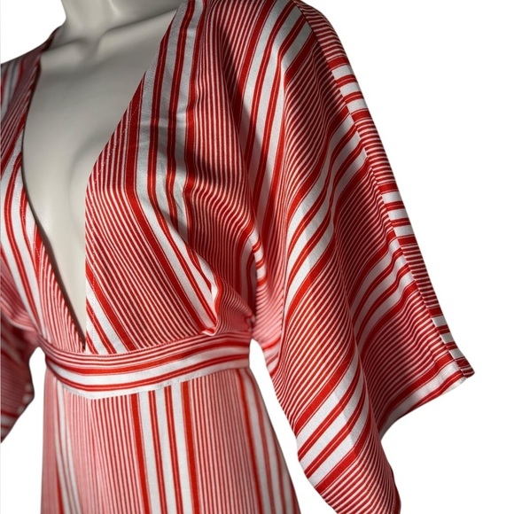 Lulu's Red and White Jumpsuit - Picture 15 of 17